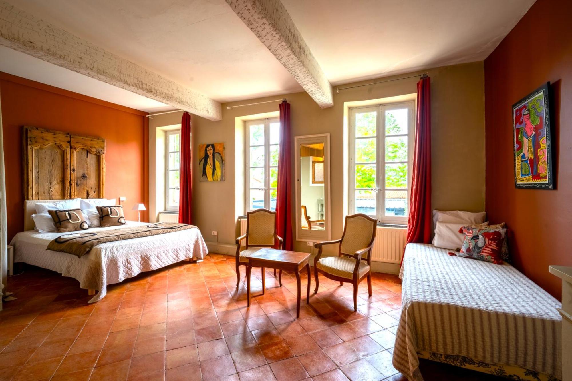 Prieure Saint-Louis Maison D'Hotes Floure Bagian luar foto
